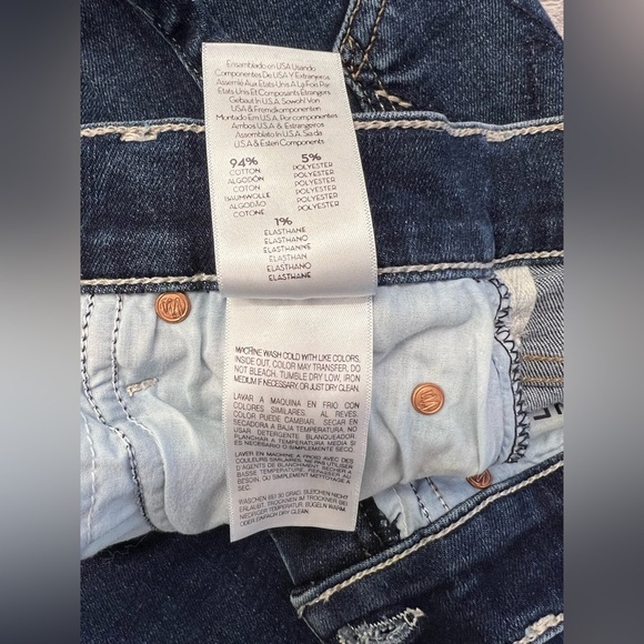 MOTHER The Stunner Ankle Fray in Teaming Up Size 25 - Picture 5 of 14